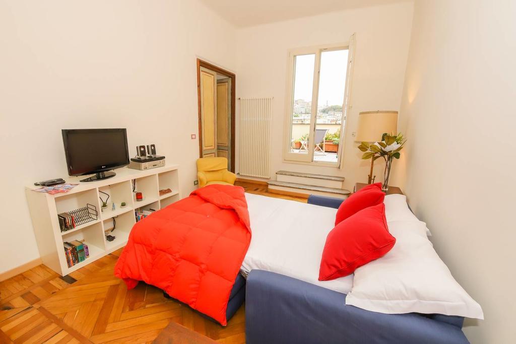 Altido Apt For 3 With Rooftop Balcony And Lovely Cityview جنوة المظهر الخارجي الصورة